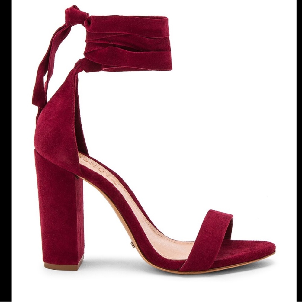 Schutz Kelma Heel in Red Wine